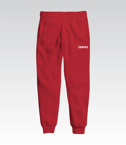 DOMO Red/White Joggers