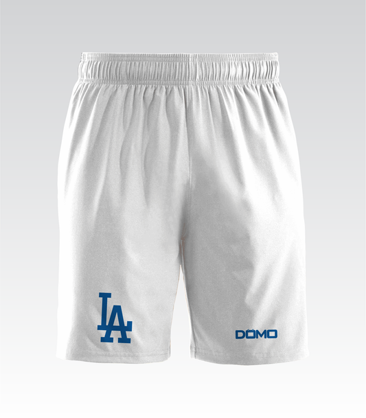 Dodgers Scout Team RecoverRelax PocketZip Shorts (White)