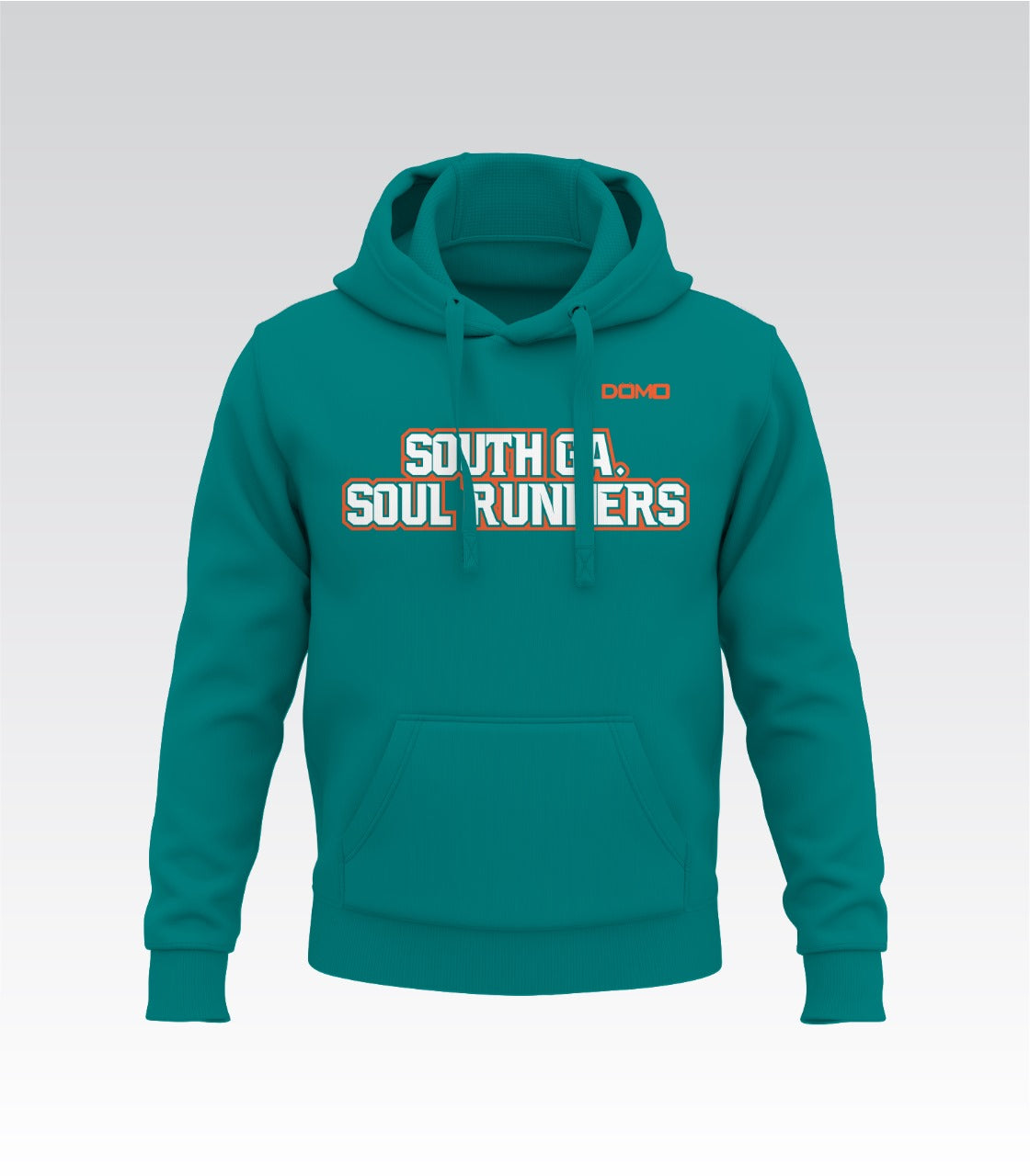 South Ga. Soul Runners Breeze Blocker – Fleece Hoodie (Teal)