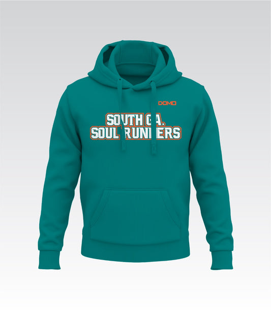 South Ga. Soul Runners Breeze Blocker – Fleece Hoodie (Teal)