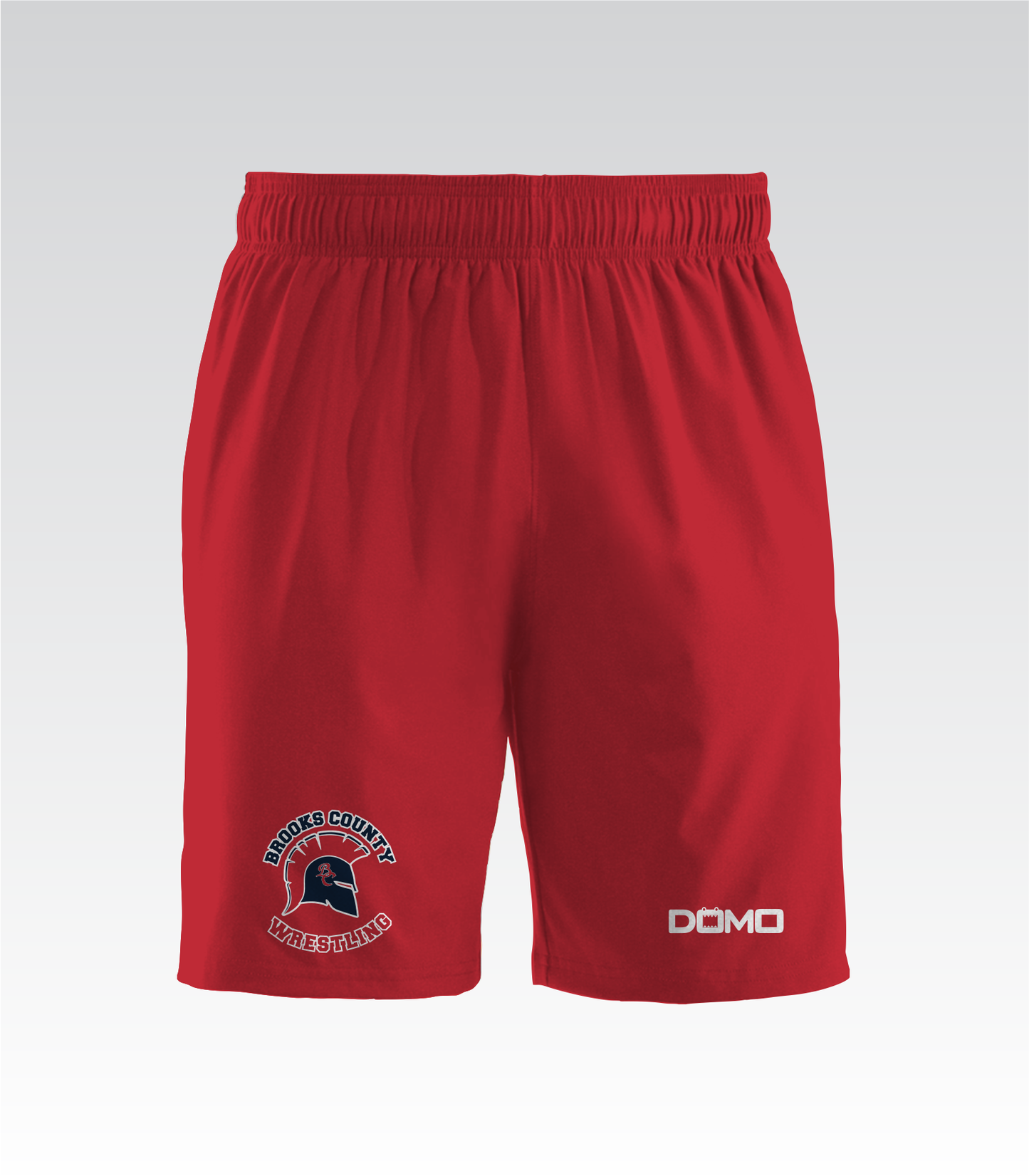 Brooks County Wrestling RecoverRelax PocketZip Shorts (Red)