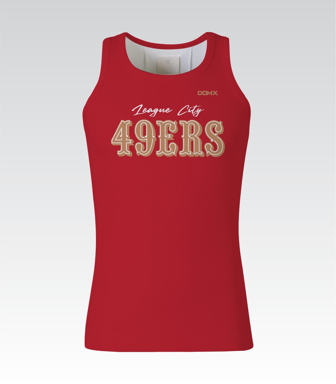 League City 49ers Lady Tank Top (Red)