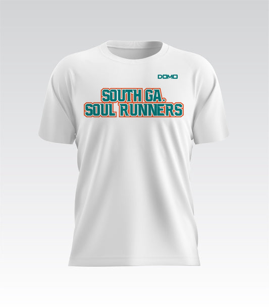 South Ga. Soul Runners HydroFlow Pro Tee (White)