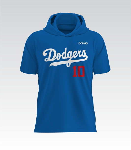 Dodgers Scout Team HydroFlow Pro Hood Tee (Blue)