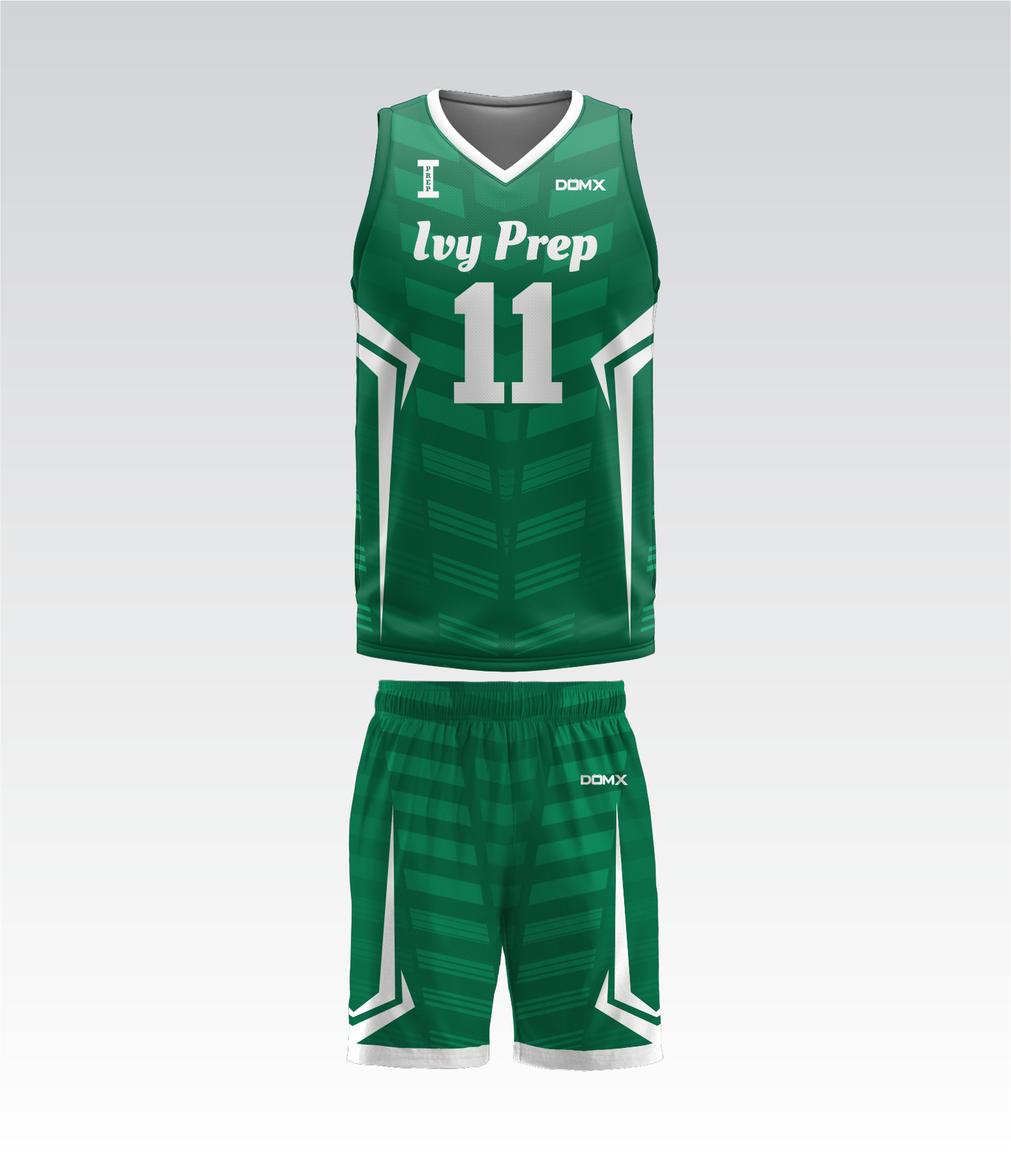 "Emerald Apex" Basketball Uniform (Away)