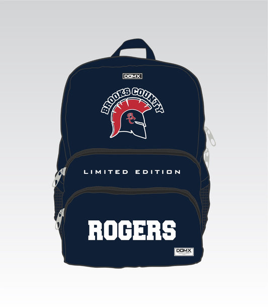 Brooks County Pro BookBag (Navy Blue)