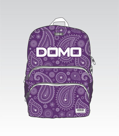 DOMO Paisley Back Pack (Purple)