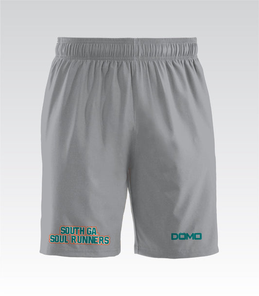 South Ga. Soul Runners RecoverRelax PocketZip Shorts (Gray)