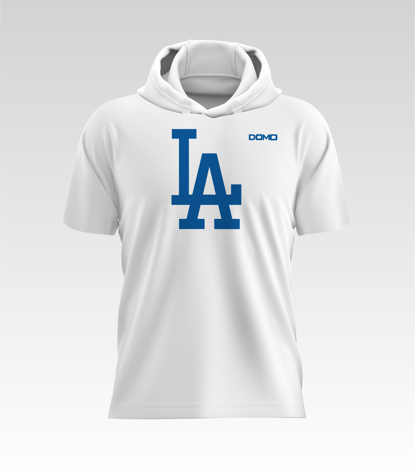 Dodgers Scout Team HydroFlow Pro Hood Logo Tee (White)