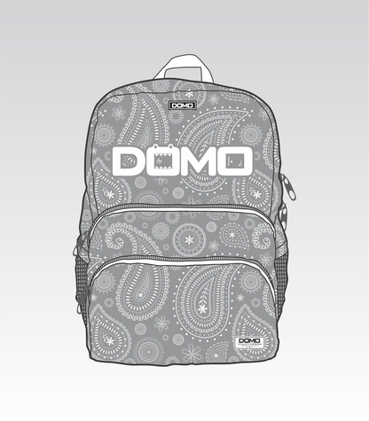 DOMO Paisley Back Pack (Gray)