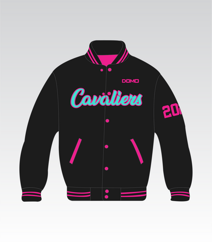 Ft. Caroline Middle Reversible Alumni Jacket (Black and Pink)
