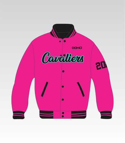Ft. Caroline Middle Reversible Alumni Jacket (Black and Pink)