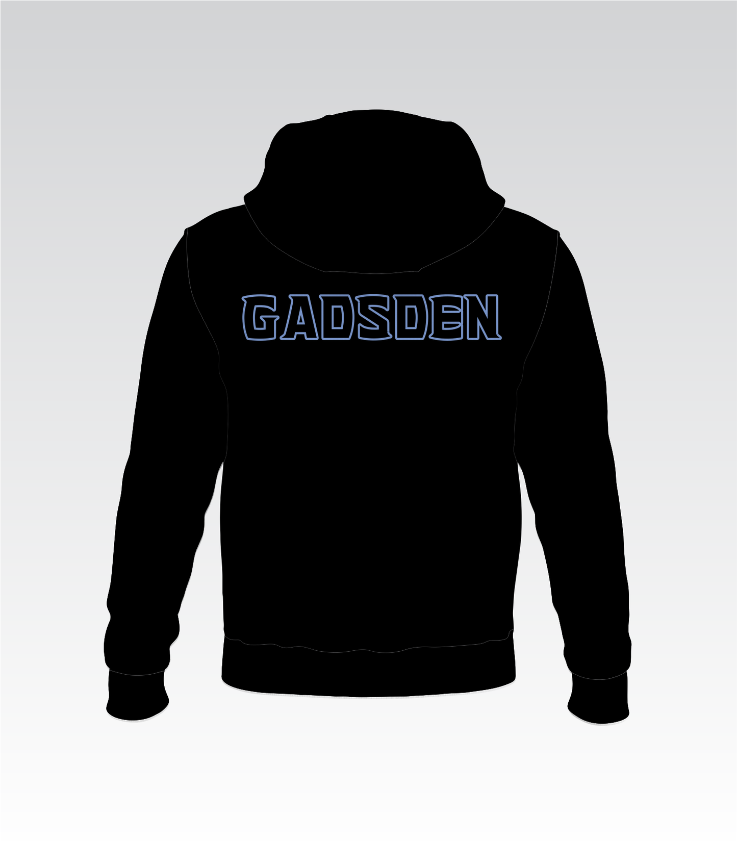 Gadsden County Breeze Blocker – Fleece Hoodie (Black)