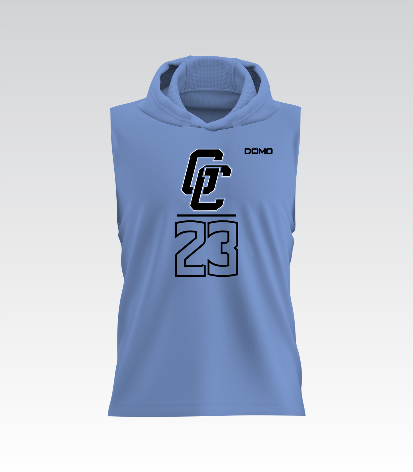 Gadsden County HydroFlow Pro Sleeveless Hood Tee (Carolina Blue)