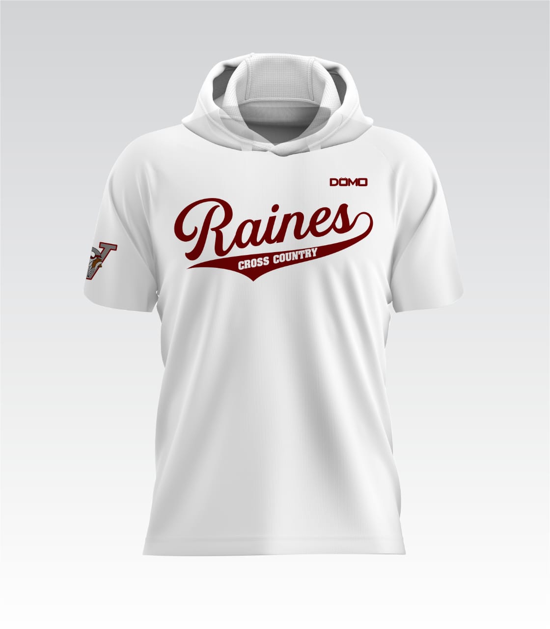 Raines Cross Country HydroFlow Pro Hood Tee (White)