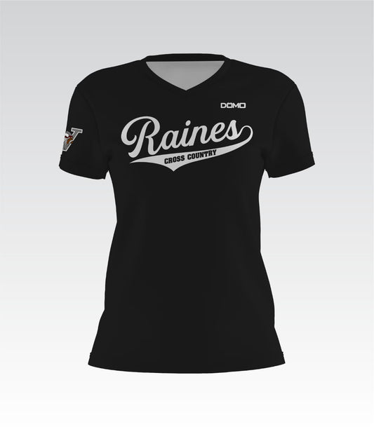 Raines Cross Country Lady V-Neck (Black)