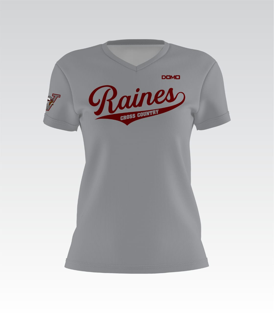 Raines Cross Country Lady V-Neck (Gray)