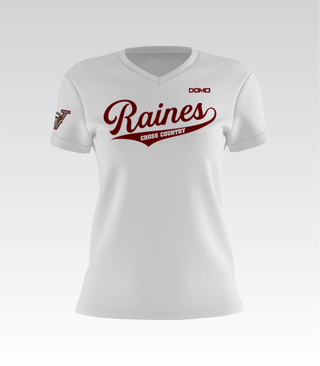 Raines Cross Country Lady V-Neck (White)