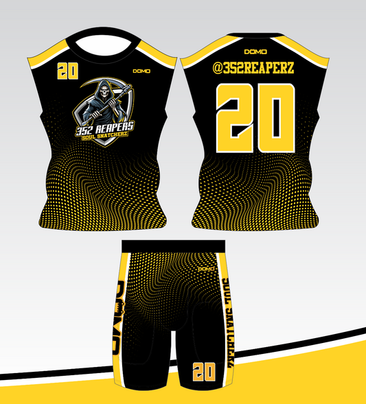 352 Reapers Soul Snatcherz 7v7 Black Uniform