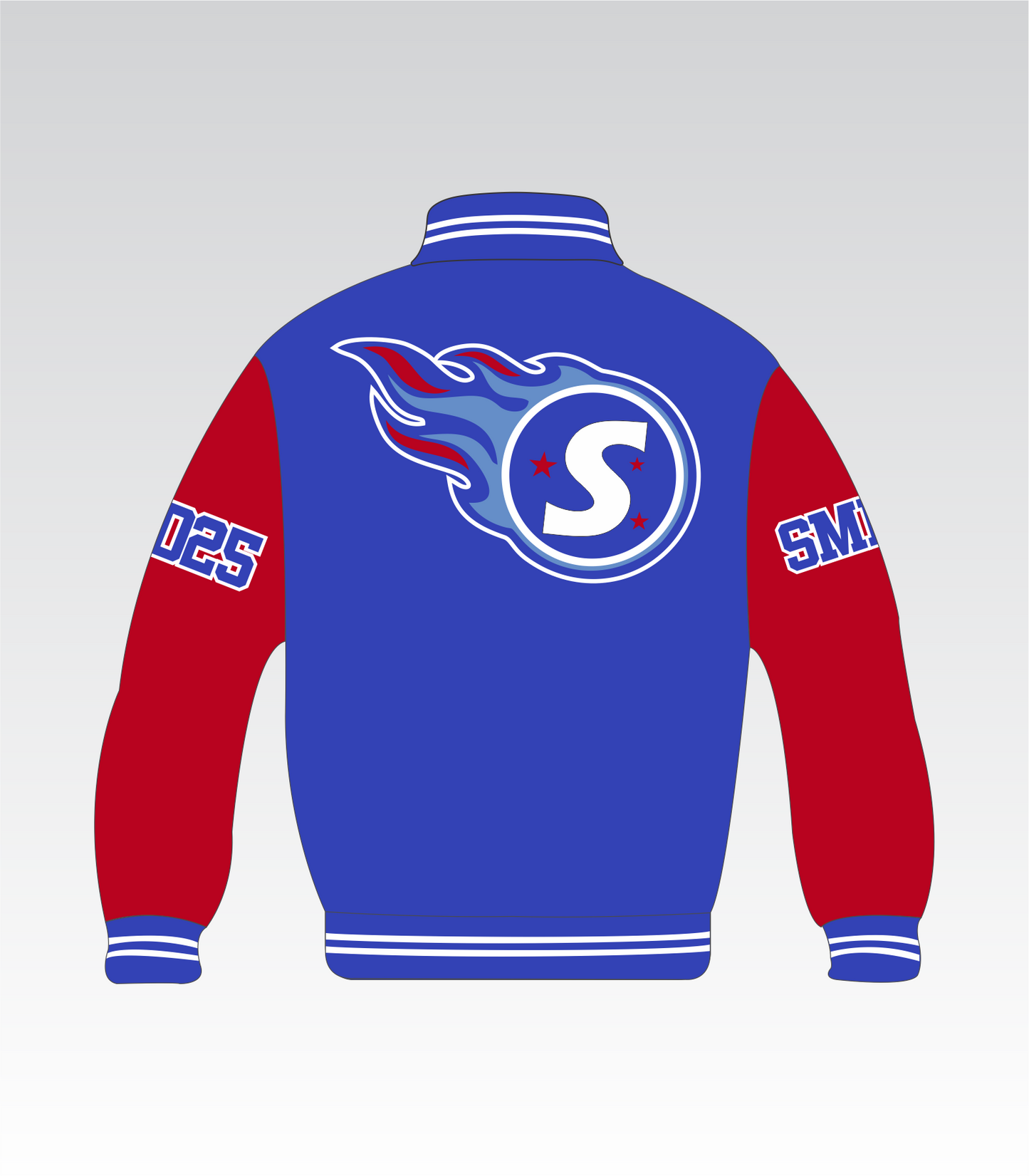 Springfield Middle School Reversible Alumni Jacket (Red and Blue)