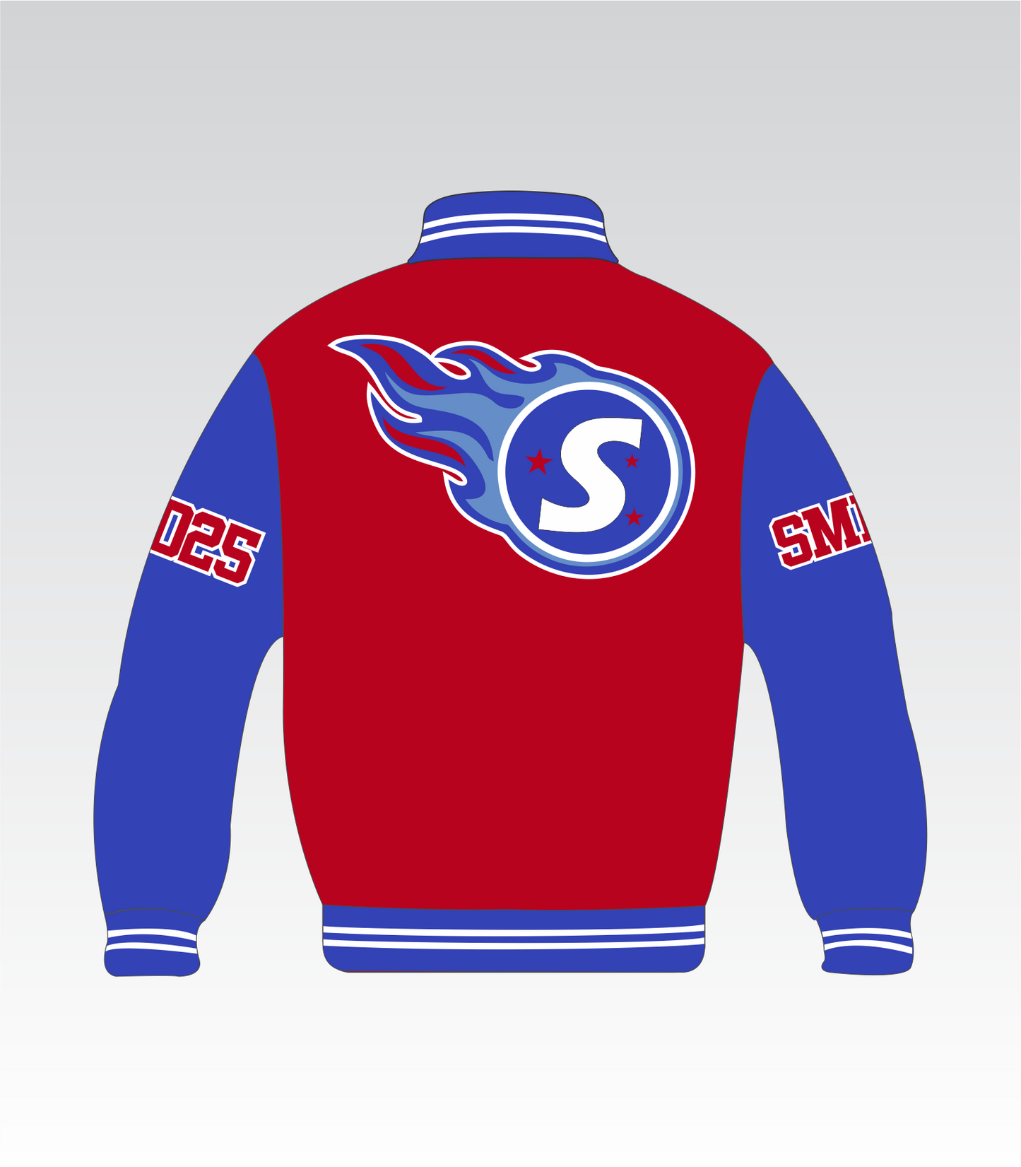 Springfield Middle School Reversible Alumni Jacket (Red and Blue)