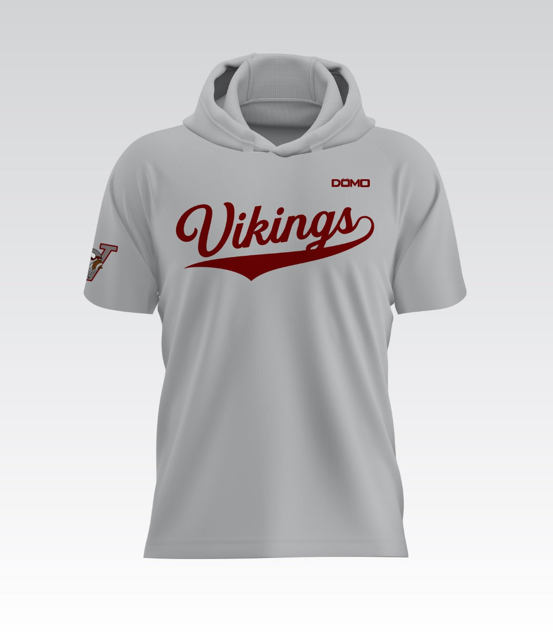 Vikings HydroFlow Pro Hood Tee (Gray)