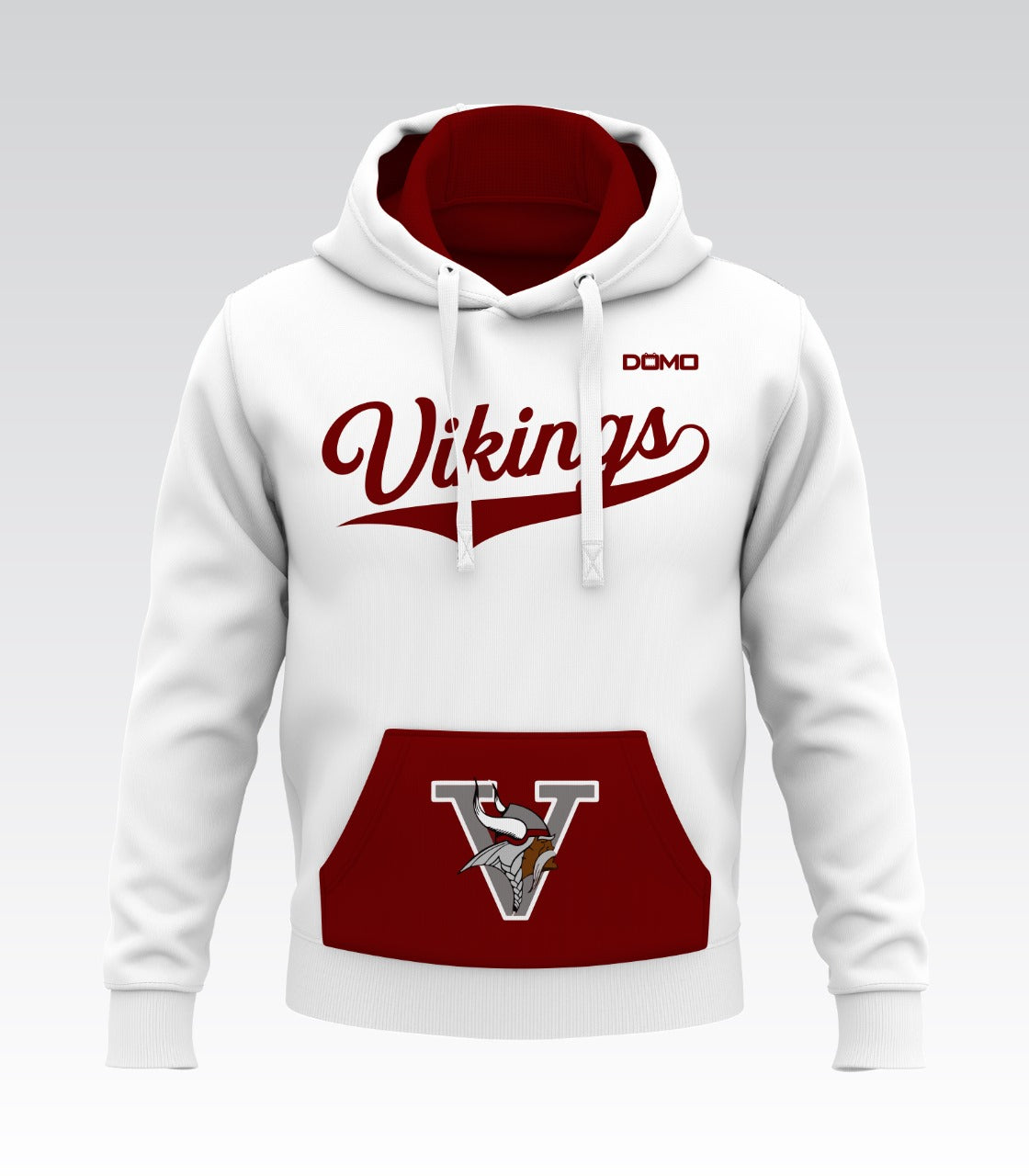 Vikings Breeze Blocker – Fleece Hoodie (White)