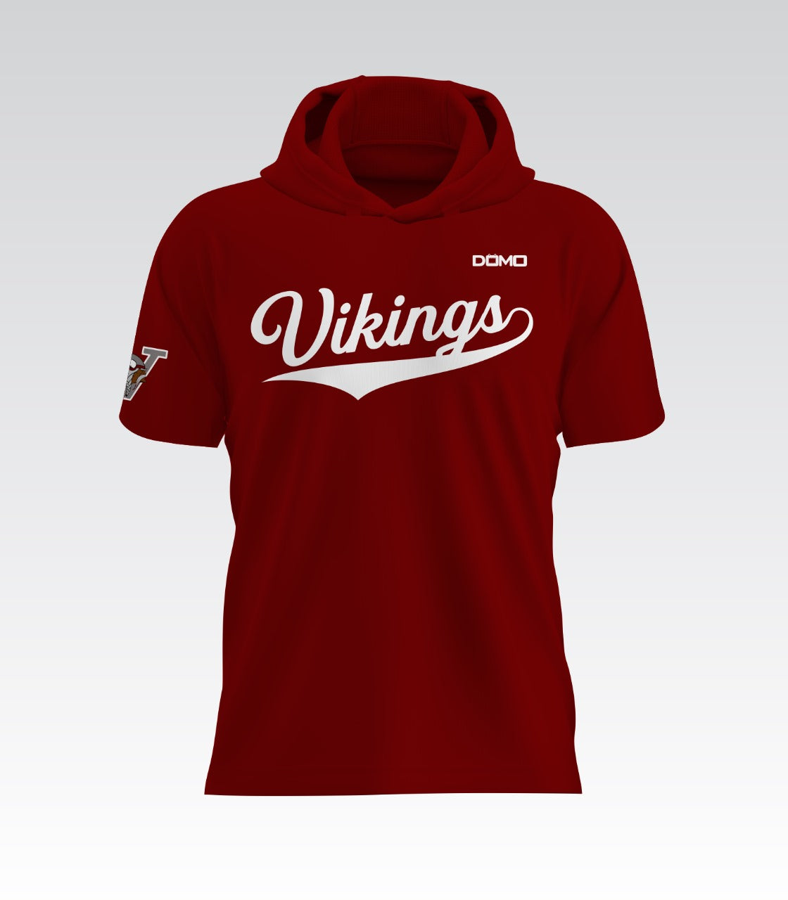 Vikings HydroFlow Pro Hood Tee (Maroon)