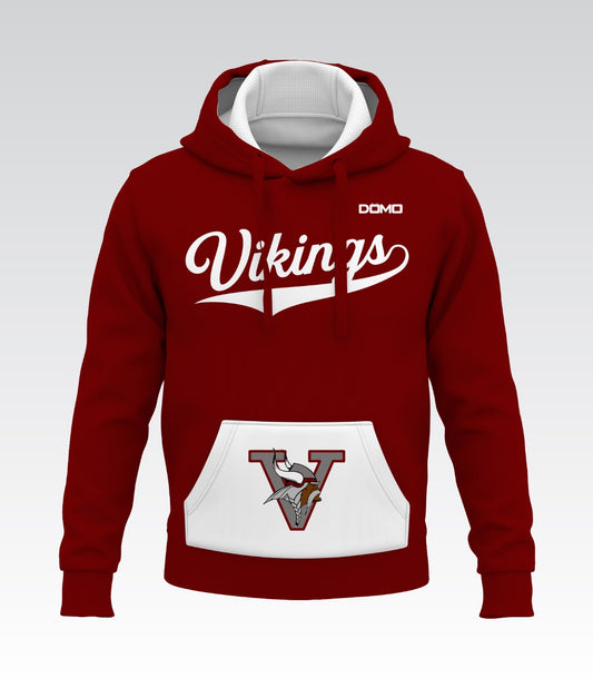 Vikings Breeze Blocker – Fleece Hoodie (Maroon)