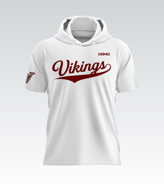 Vikings HydroFlow Pro Hood Tee (White)