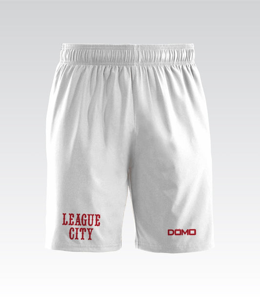 League City 49ers RecoverRelax PocketZip Shorts (White)