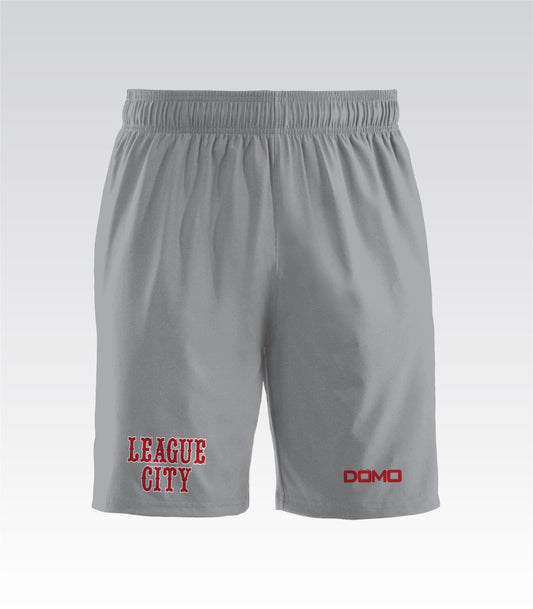 League City 49ers RecoverRelax PocketZip Shorts (Gray)