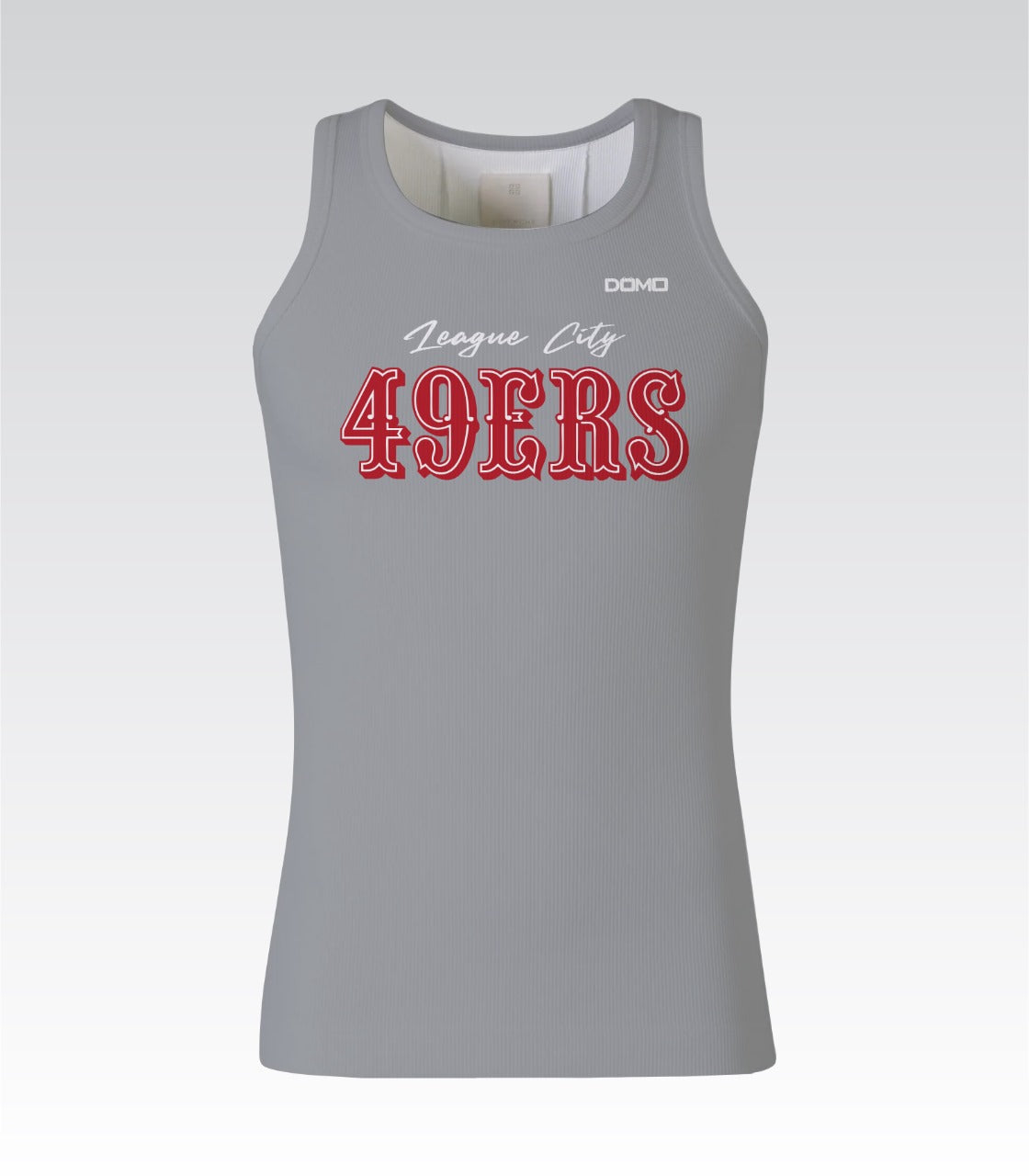 League City 49ers Lady Tank Top (Gray)