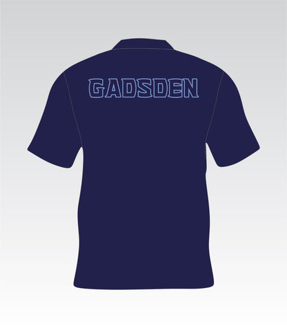 Gadsden County Zip Crest – Quarter Zip Pull Over (Navy Blue)