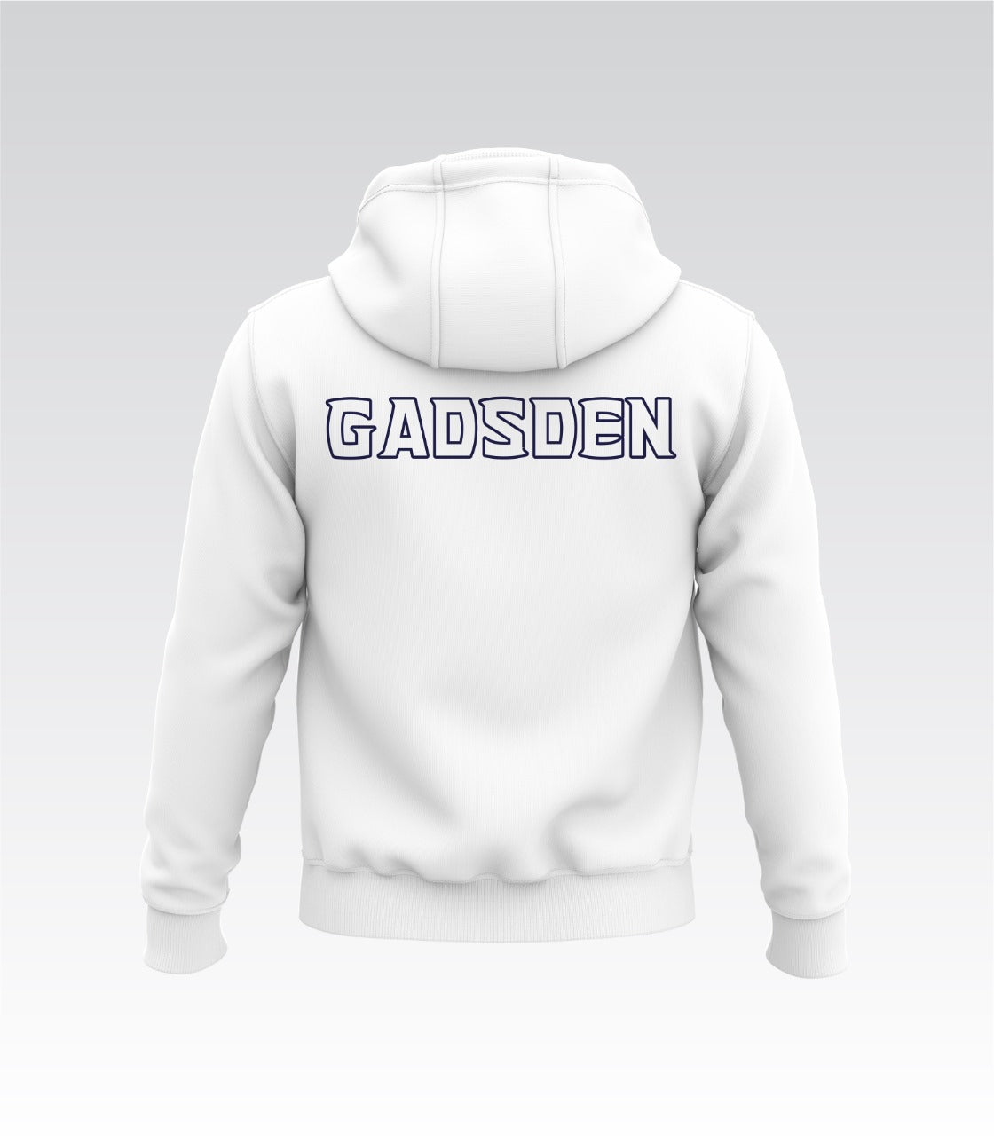 Gadsden County Breeze Blocker – Fleece Hoodie (White)