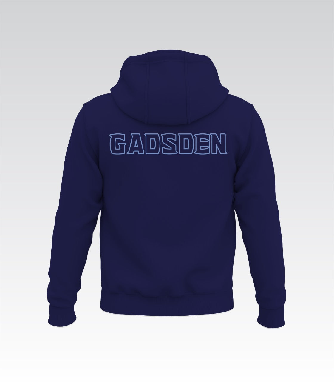 Gadsden County Breeze Blocker – Fleece Hoodie (Navy Blue)