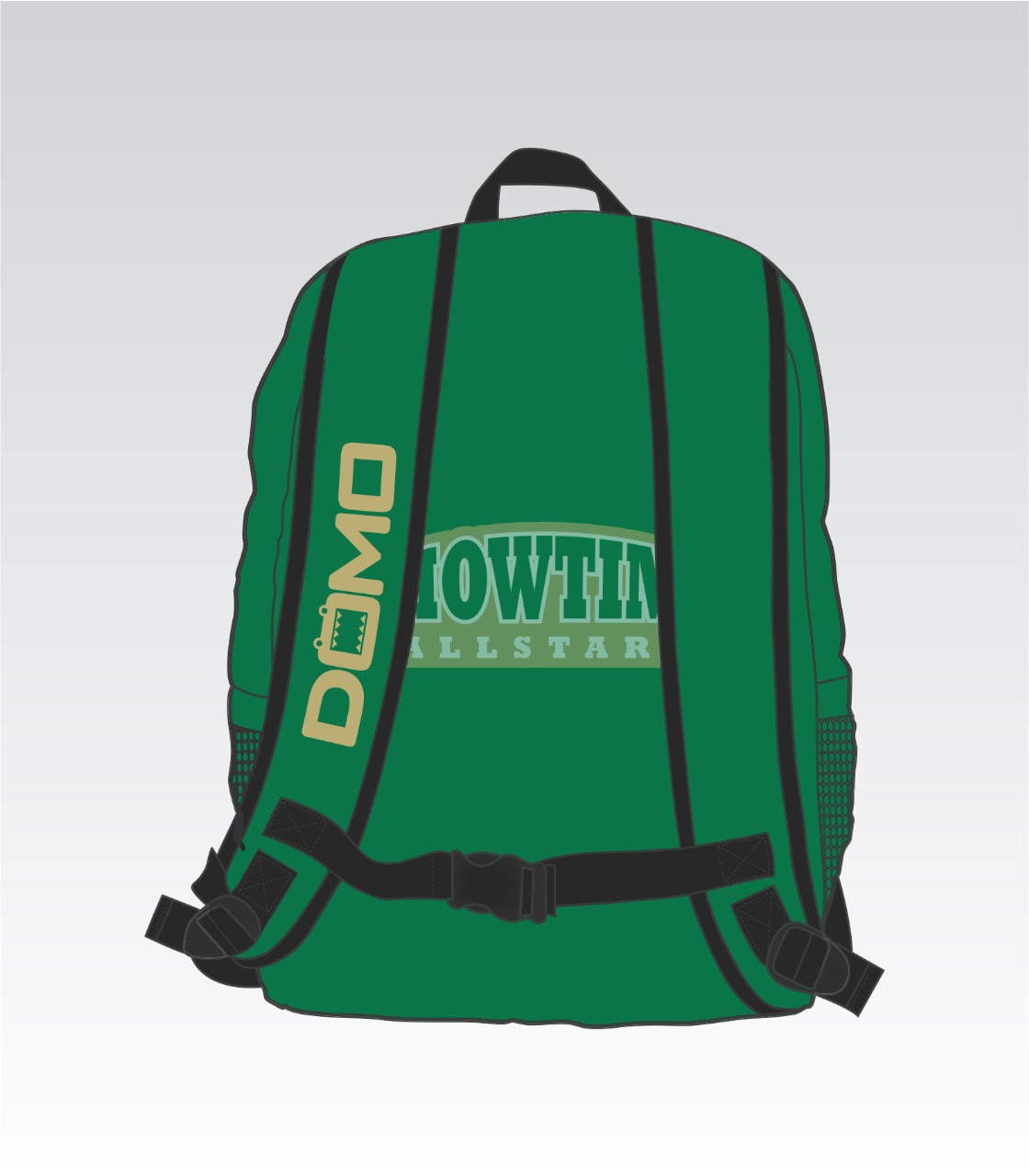 Showtime Bulls DiamondPro BookBag (Green)