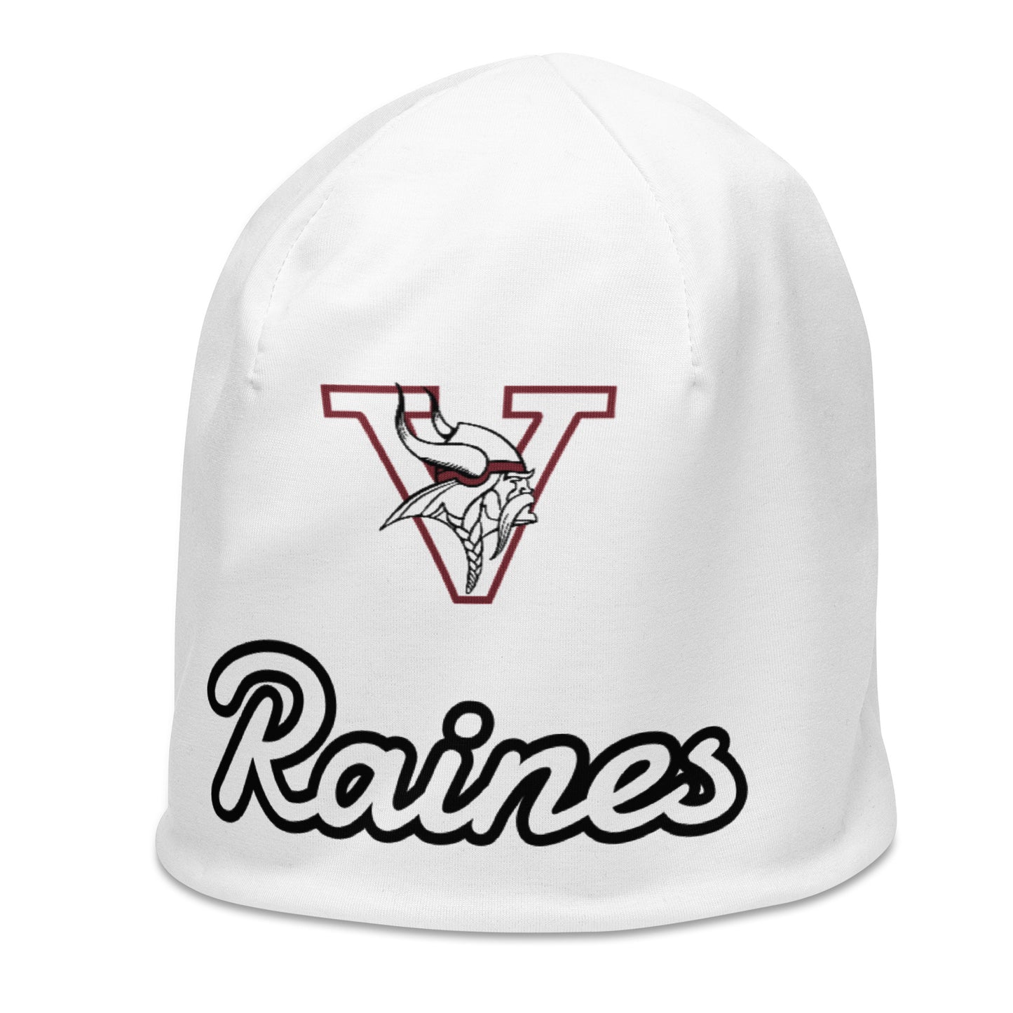 Raines White All-Over Beanie