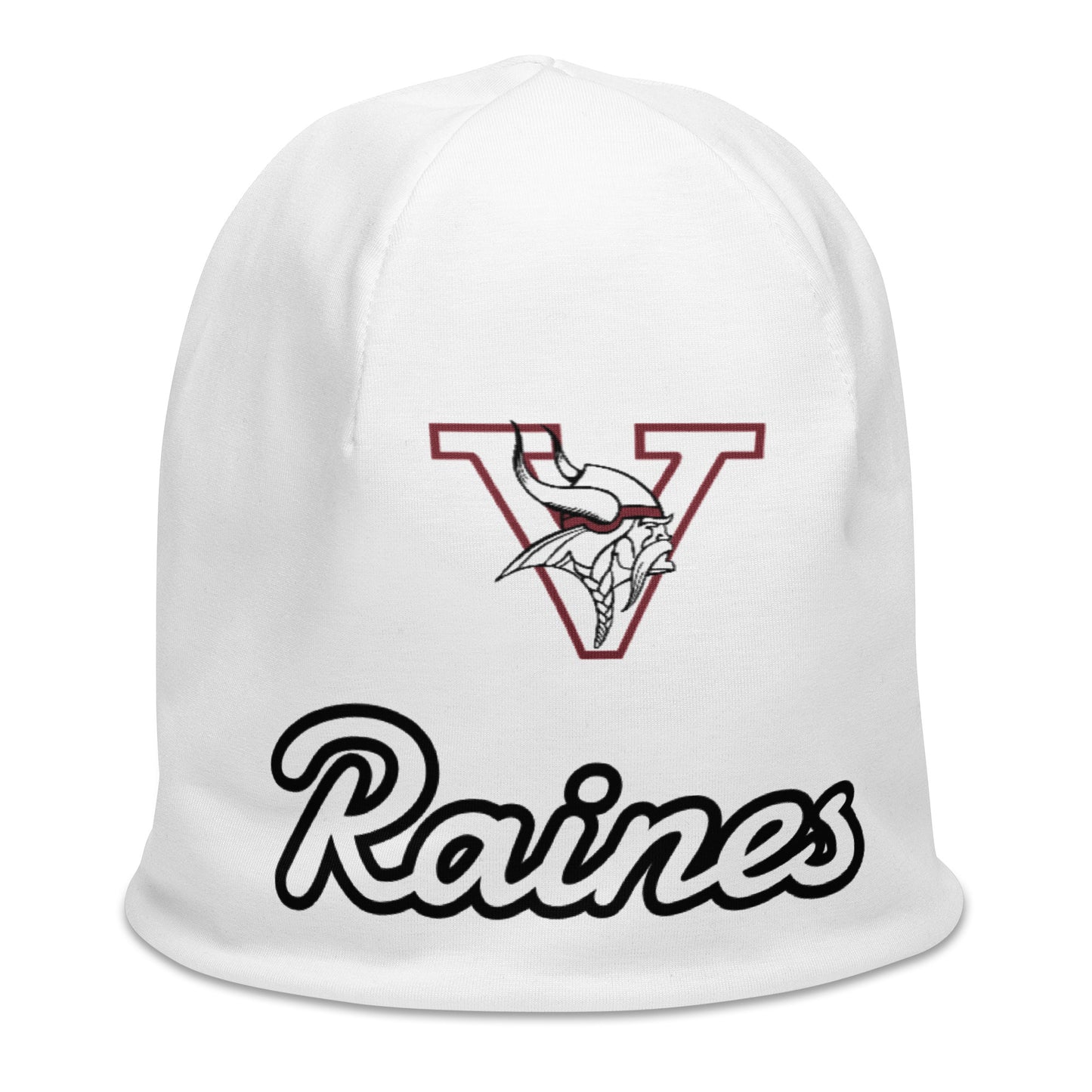 Raines White All-Over Beanie