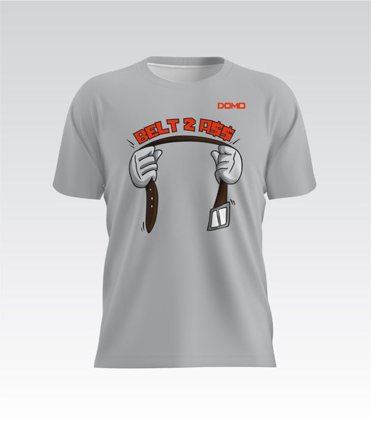 Showtime Belt 2 A$$ HydroFlow Pro Tee (Gray)