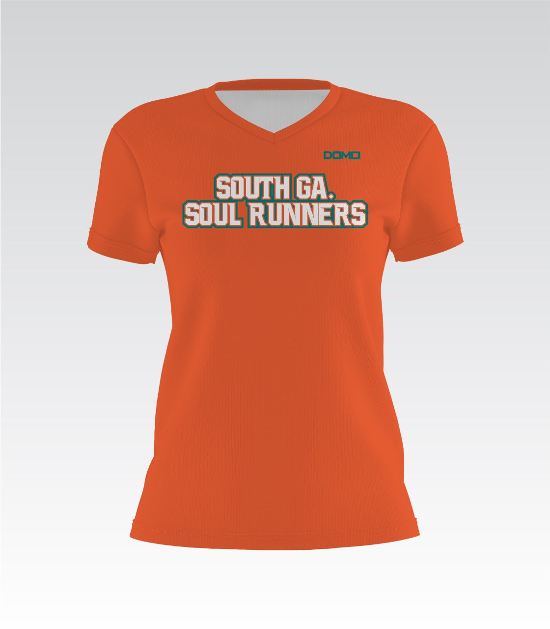 South Ga. Soul Runners Lady V-Neck (Orange)