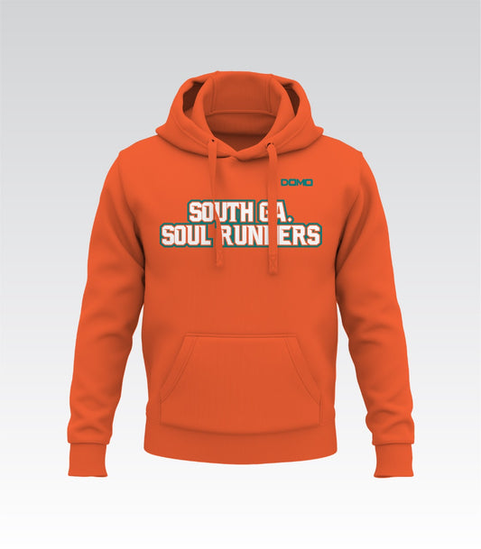 South Ga. Soul Runners Breeze Blocker – Fleece Hoodie (Orange)