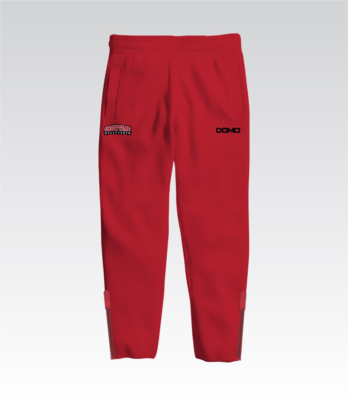 Showtime Dirty Birds DOMO Red Joggers