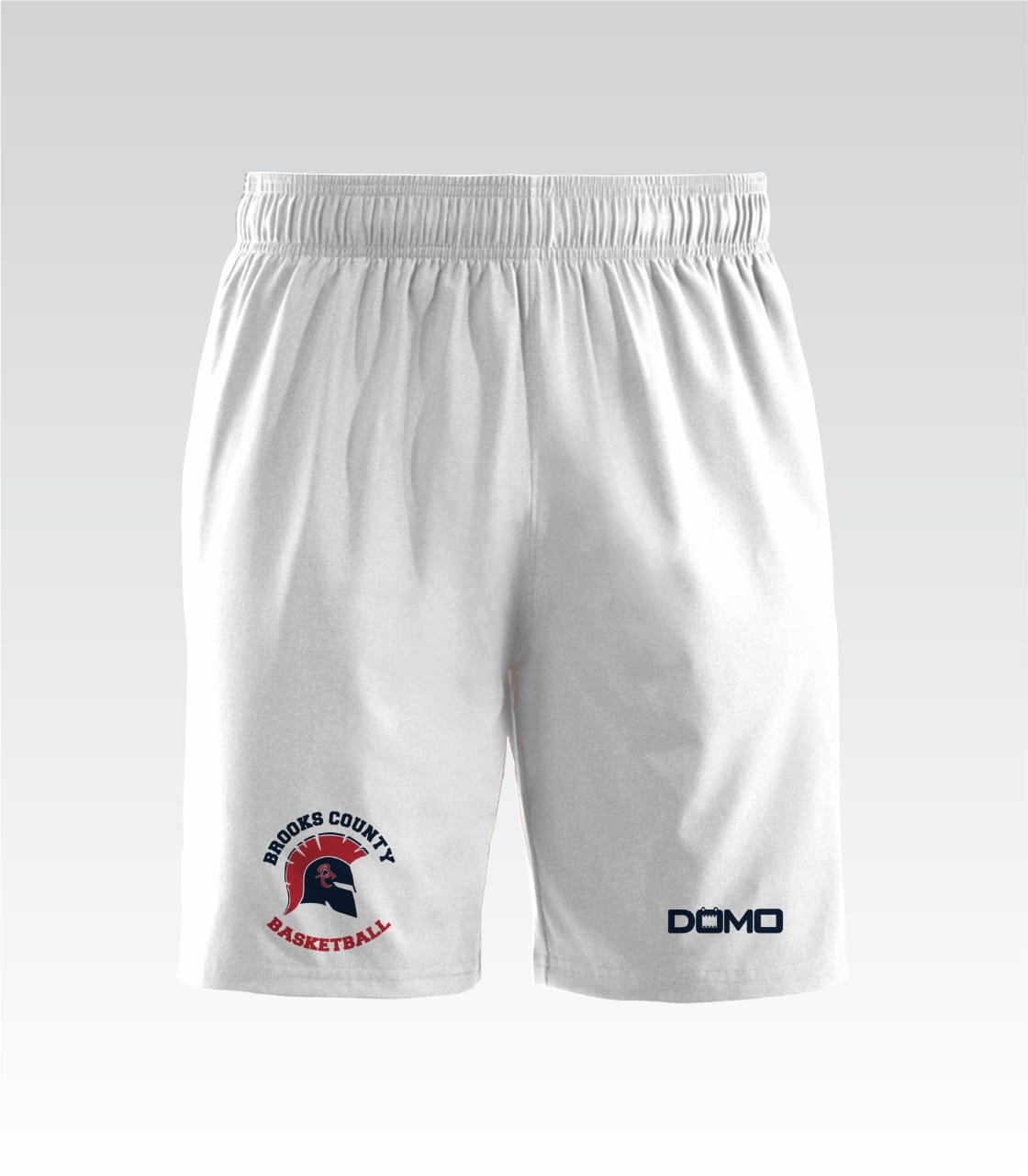 Brooks County Basketball RecoverRelax PocketZip Shorts (White)