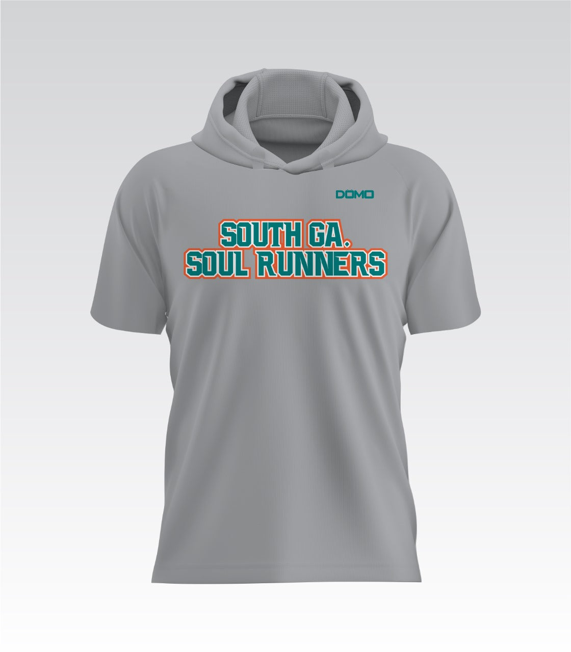 South Ga. Soul Runners HydroFlow Pro Hood Tee (Gray)