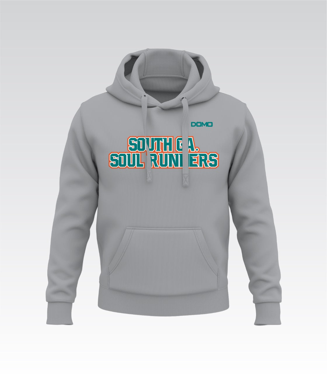 South Ga. Soul Runners Breeze Blocker – Fleece Hoodie (Gray)