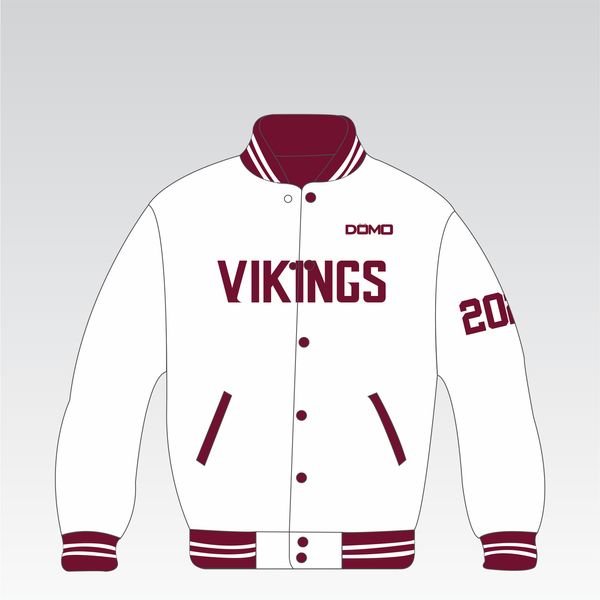 Lowndes Vikings Reversible Alumni Jacket (Maroon and White)