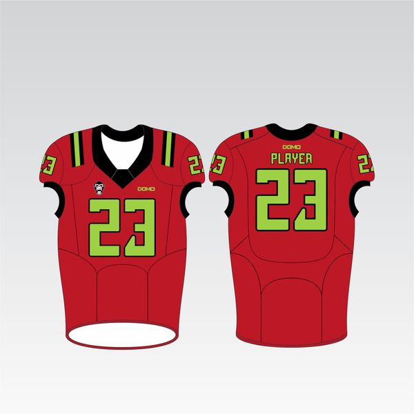 "Neon Blaze" Football Uniform