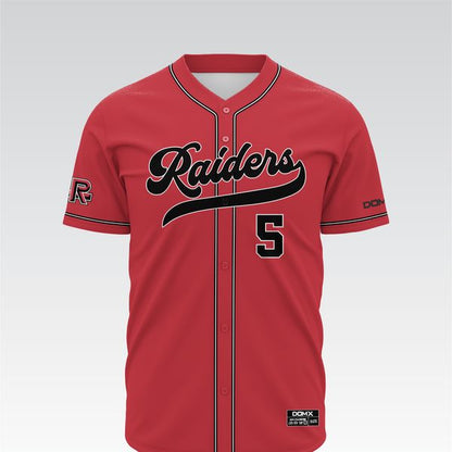 " Crimson Red" Baseball Uniform