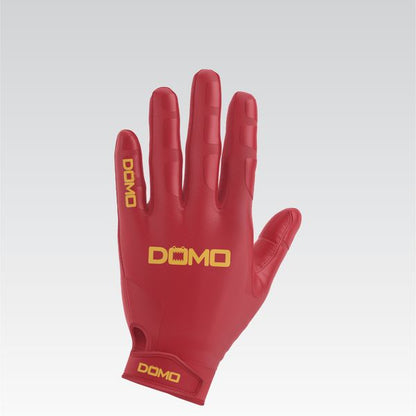 Red/Gold Football Gloves